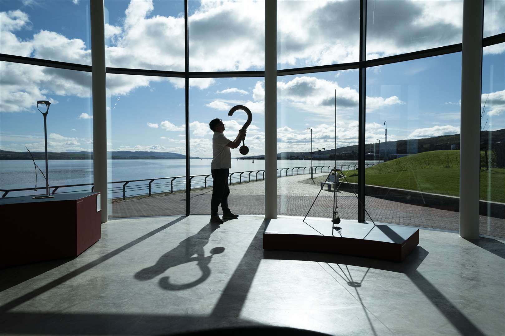 The museum is situated on the banks of the River Clyde (Jane Barlow/PA)