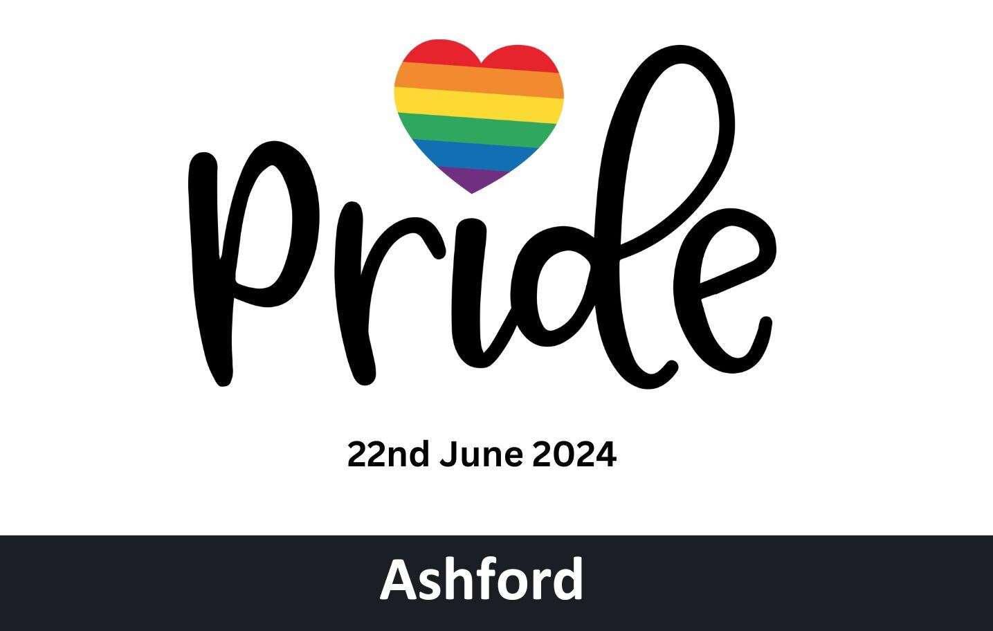 Ashford will be launching their inaugural Pride event this summer. Picture credit: Ashford Pride