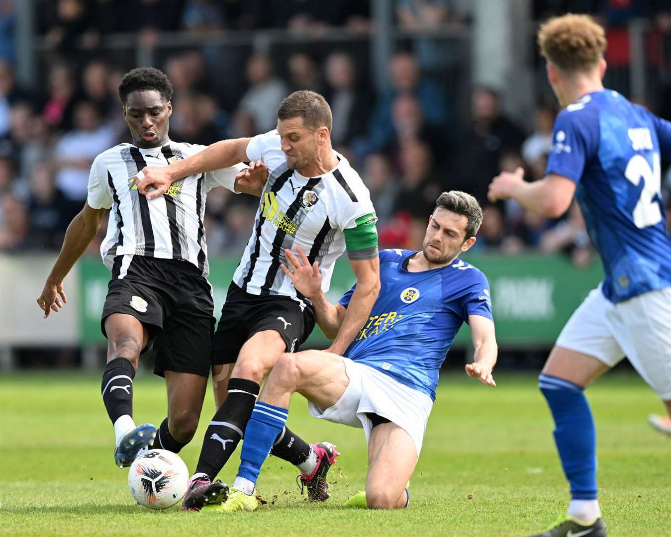 Dartford reached the National League South Play-off Semi-Finals last year. Picture: Keith Gillard
