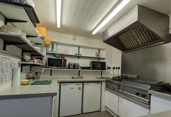 The Lookout Cafe in Ramsgate has a fully fitted commercial kitchen. Photo: Oakwood Commercial
